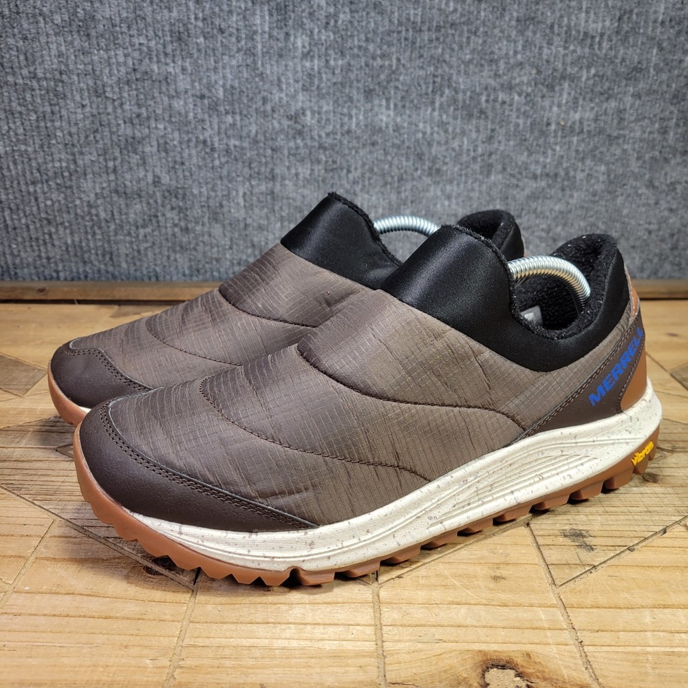 ๐ฅ Merrell Mens Nova Sneaker Moc Brown Size 10 M J067119 vibram Hiking Shoe - Picture 2 of 12